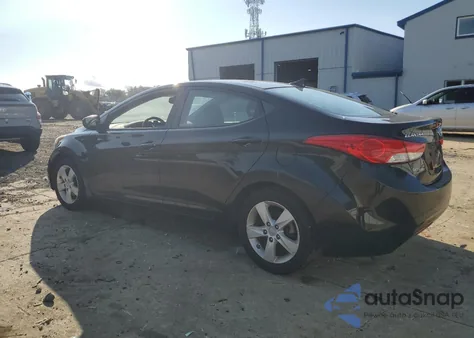2013 Hyundai Elantra Gls from USA, damaged, VIN 5NPDH4AE3DH196665
